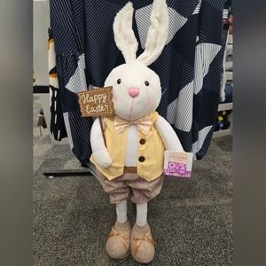 Adorable Mr Bunny Rabbit Decor-NWT